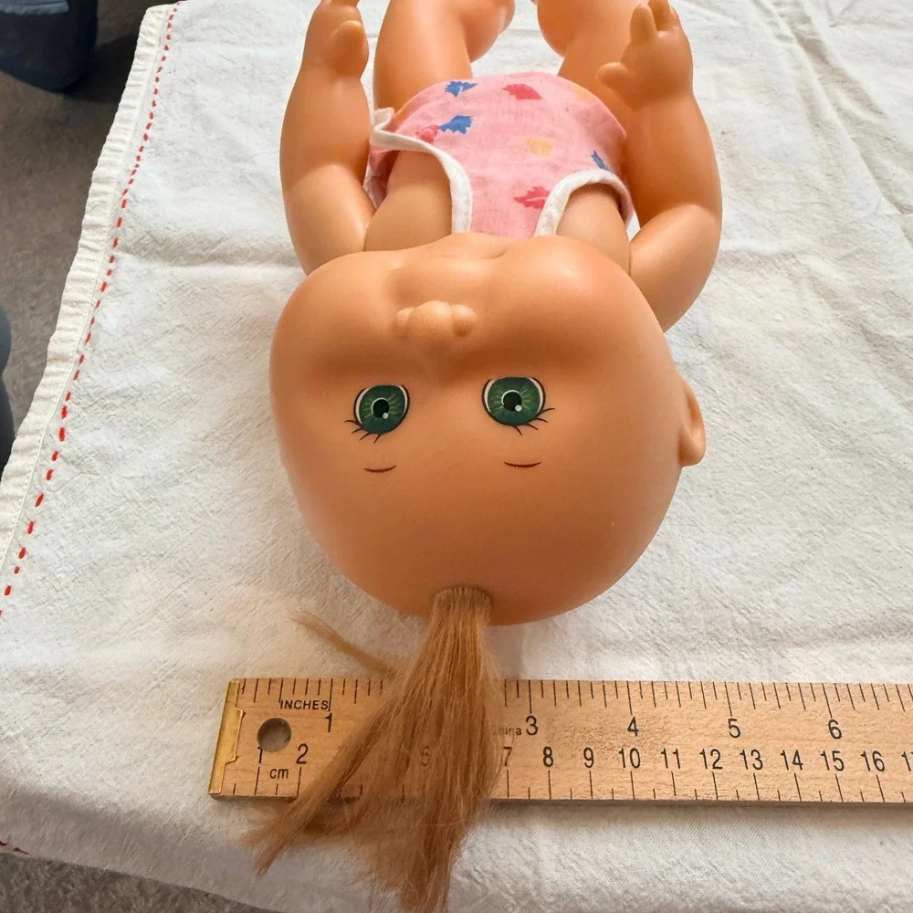 Cabbage Patch Kids Mattel 1991 First Edition & 2021 Jazwares Doll Set Pink 2pc